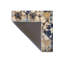 Tapis lavable moderne à motif floral coloré-935757275