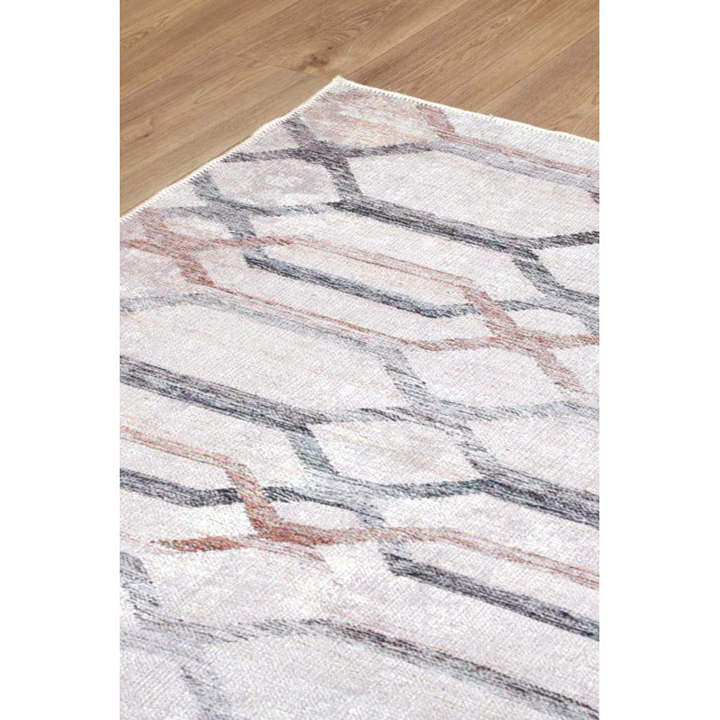 Tapis pastel Boxton, Rectangle 8 pi 8 po x 12 pi