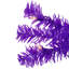 Arbre de Noël artificiel pin moyen pré-éclairé - mauve - lumières claires-106854073