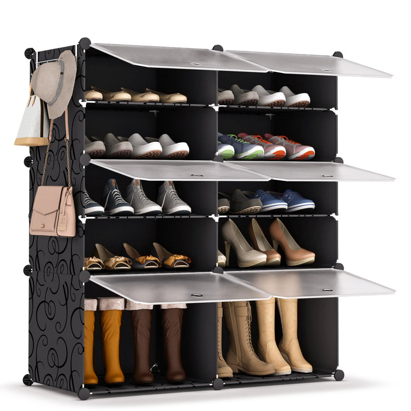 20 Pair Shoe Storage Cabinet