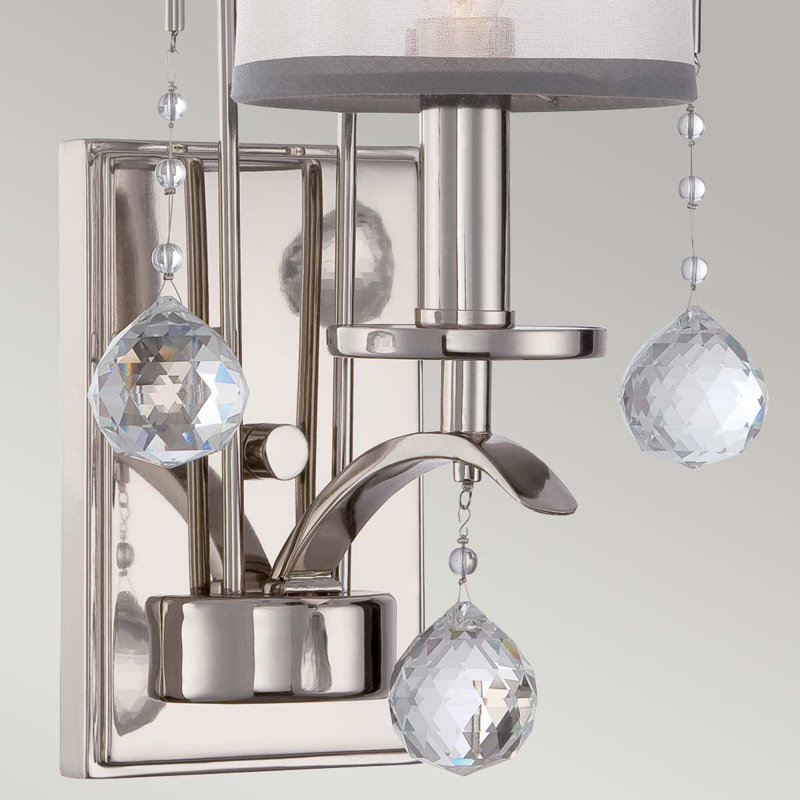 Marc Steel Candle Wall Light
