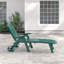 Kali Folding Sun Lounger with Wheels and Reclining Back Rest-10168096