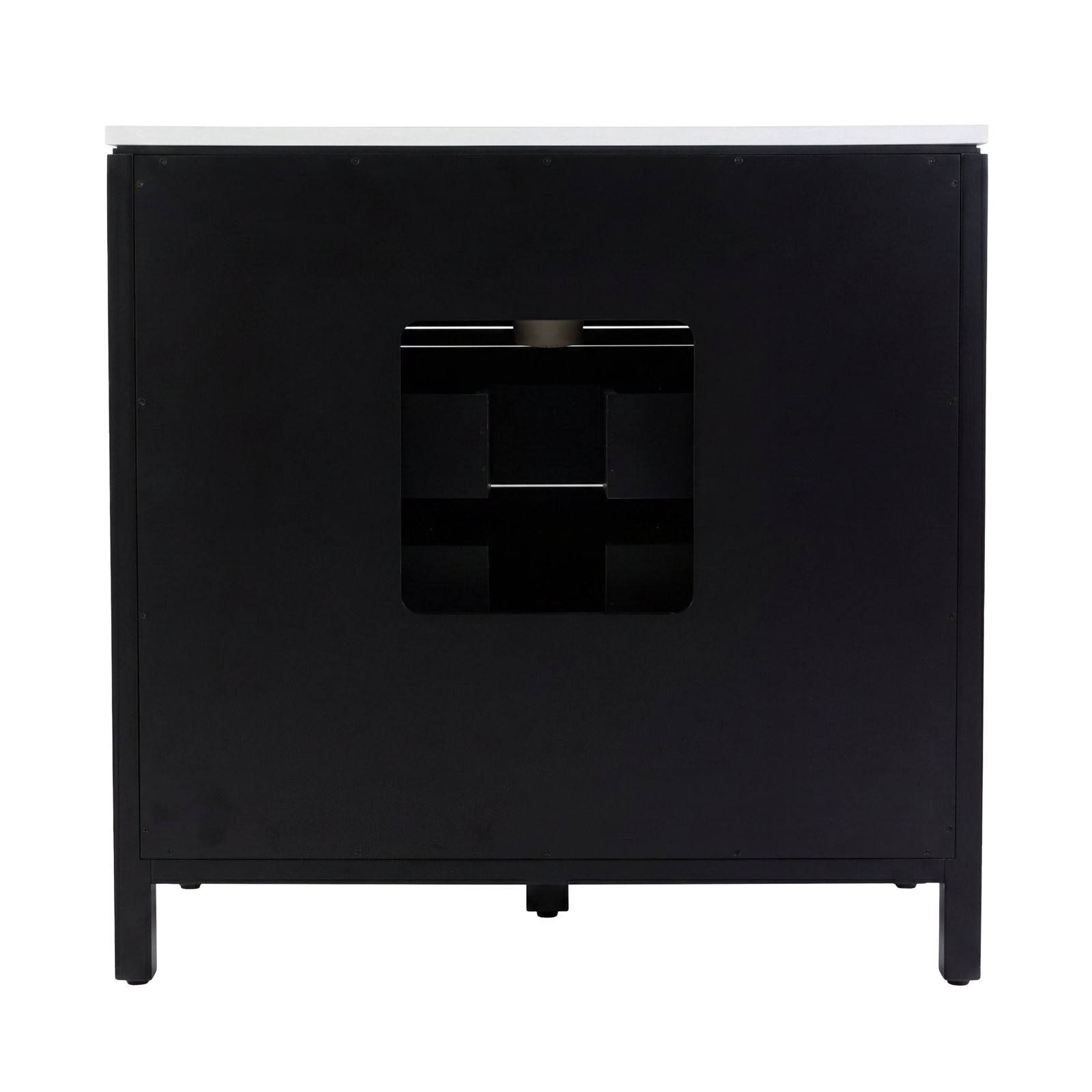 Celine 36" Acacia Single Bathroom Vanity, Coffee