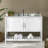 Caitline 48" W Modern Shaker Soft Close Doors Vanity Cabinet with Open Storage Shelf