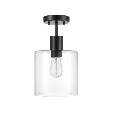 Plafonnier semi-encastré 1 lumière 8 po