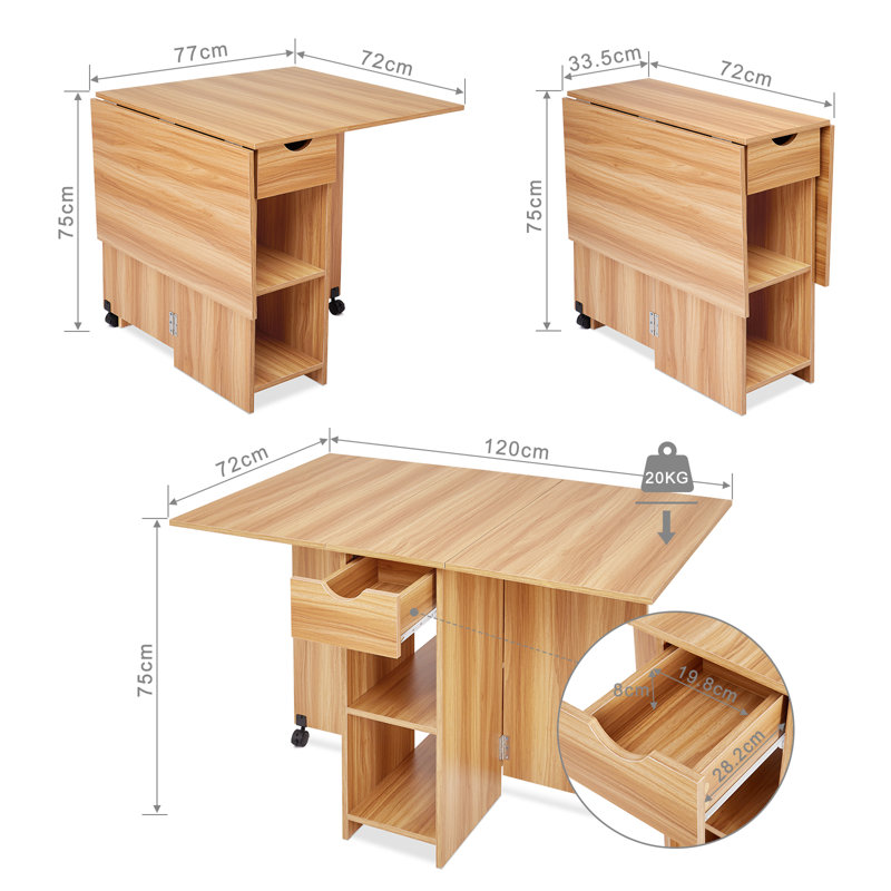 Friedhorst Trestle Dining Table, Red Oak, Red Oak