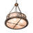 4 - Light Drum Chandelier