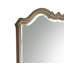 Miroir antique à finition taupe