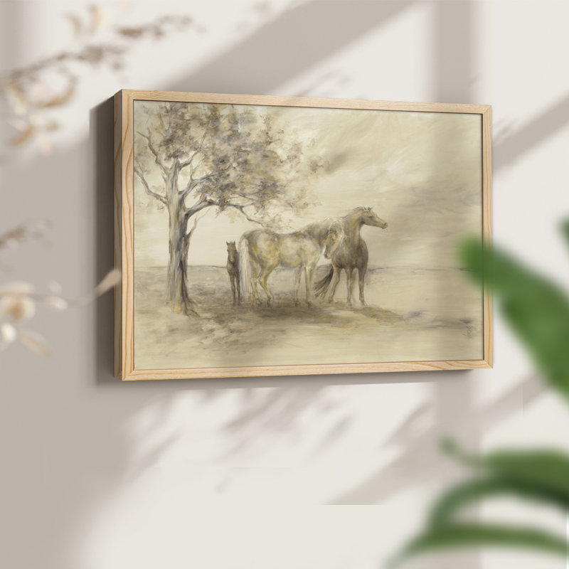 Family Tree - Reproduction encadrée - réarmable, Naturel, H 11 po x l 14 po