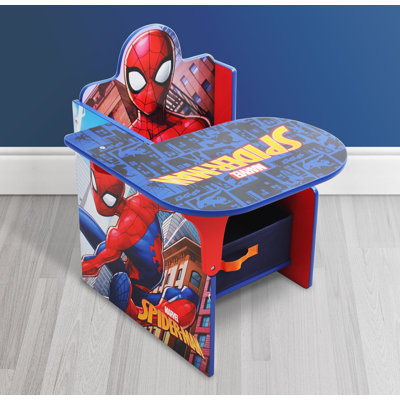 Marvel Spider-Man Chair Desk with Storage Bin