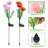 6-Pack Solar Spider Lily Lights (Mixed Yellow/Pink/Red)