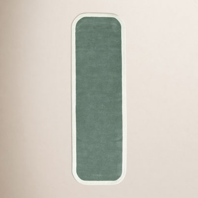 Hermione Green Beige Hand-Tufted Wool Rug