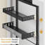 Stainless Steel Spice Rack with Adjustable Racks