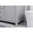 Lewis 54'' Double Bathroom Vanity with Engineered Marble Top-95377112
