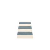 Bob Striped Area Rug in Beige/Blue