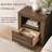 3-Pieces Bedroom Sets, Upholstered Bed Frame And Two Nightstands (Set Of 3)-1674100216-1674100221