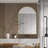 Arched Recessed Medicine Cabinet-1680002590