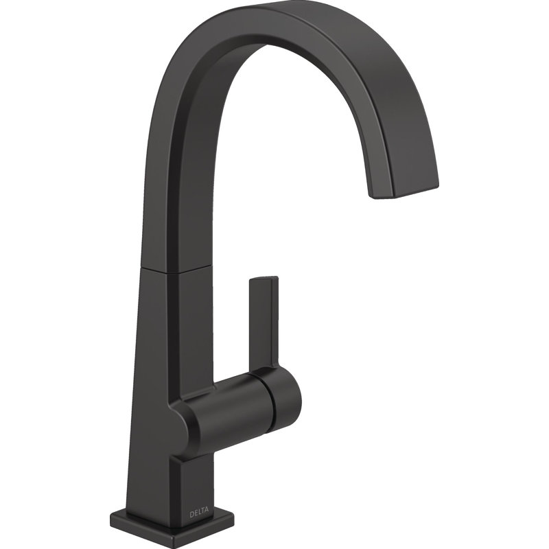 Pivotal Bar Faucet, Matte Black