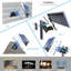 Wi-Fi IP Bullet Camera (3-Pack 1080p) with Solar Powered Off-Grid Generator 650WH kit (100W Panel)