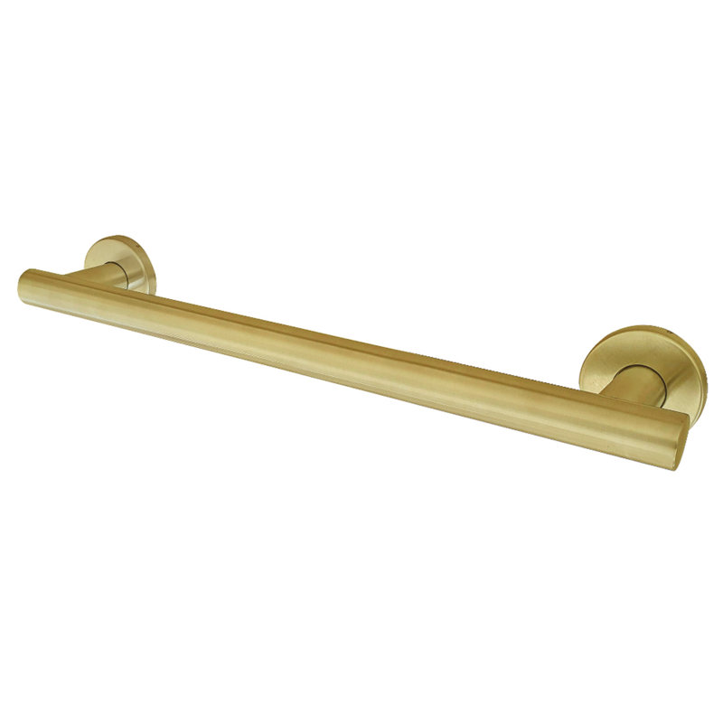 Kingston Brass Berwyn Grab Bar, Brushed Brass, 21.13" W