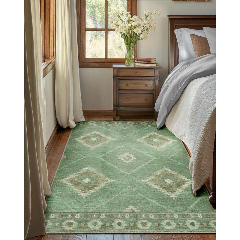 Moroccan 120cm X 180.00cm Area Rug