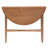 Solid Wood Top Trestle Dining Set