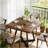 Vintage Square Dining Table,Wood Kitchen Table,Classic Design Dining Table-1262273009