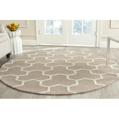 Tapis en laine touffeté à la main Ellicott