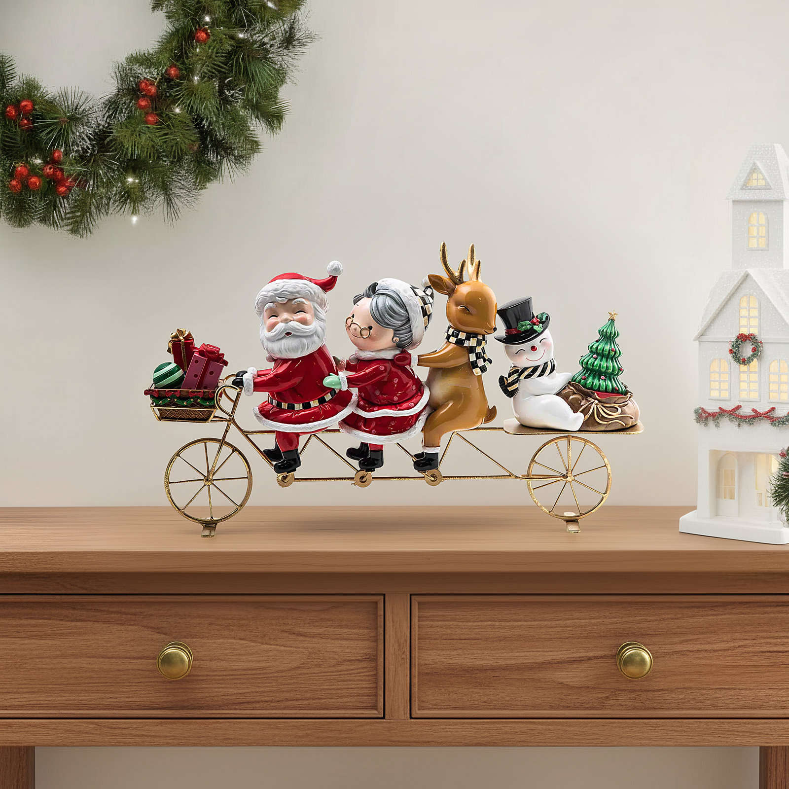 Granny Kitsch Santa and Company