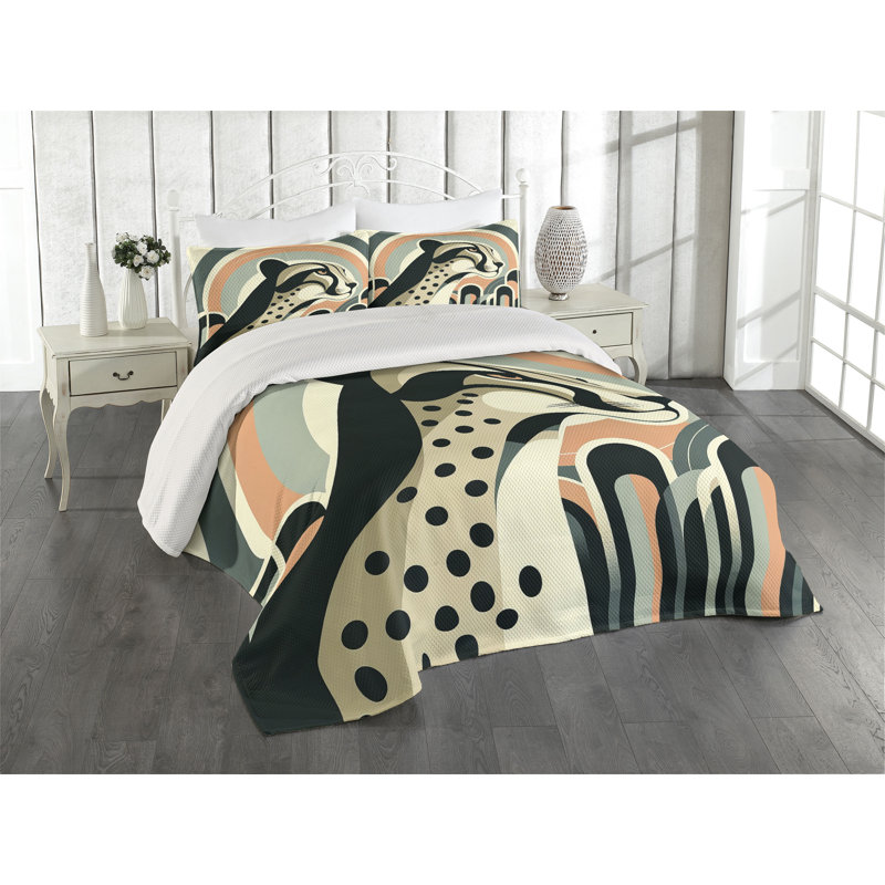 Polyester Coverlet, Queen Coverlet + 2 Standard Shams