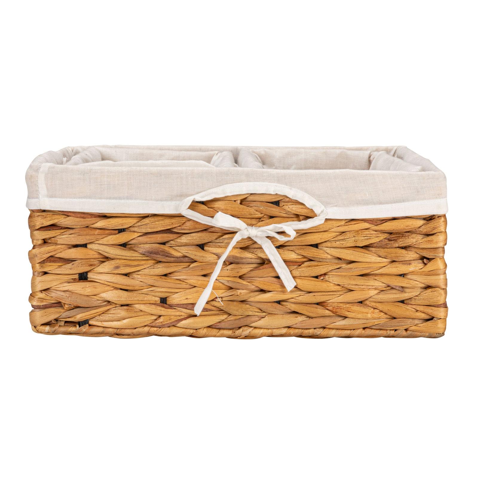 Cimah Handwoven Seagrass Storage Bin, Natural