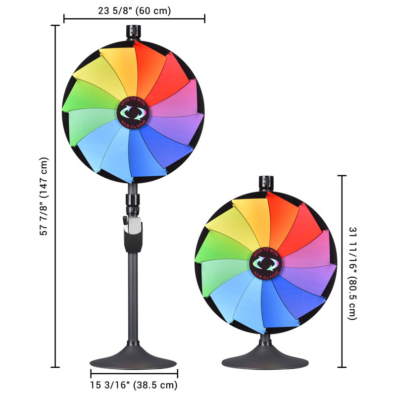 Roue à effacer à sec WinSpin, 24 po - double usage