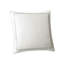 Taie décorative carrée 100% coton 26 po x 26 po Chelsea Ivory