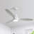 52" Nicola 3 - Blade LED Propeller Ceiling Fan with Remote Control and Light Kit Included-1954454694