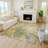 Machine Washable Indoor/Outdoor Lafferty ACN2223 Floral Rug-1796115750