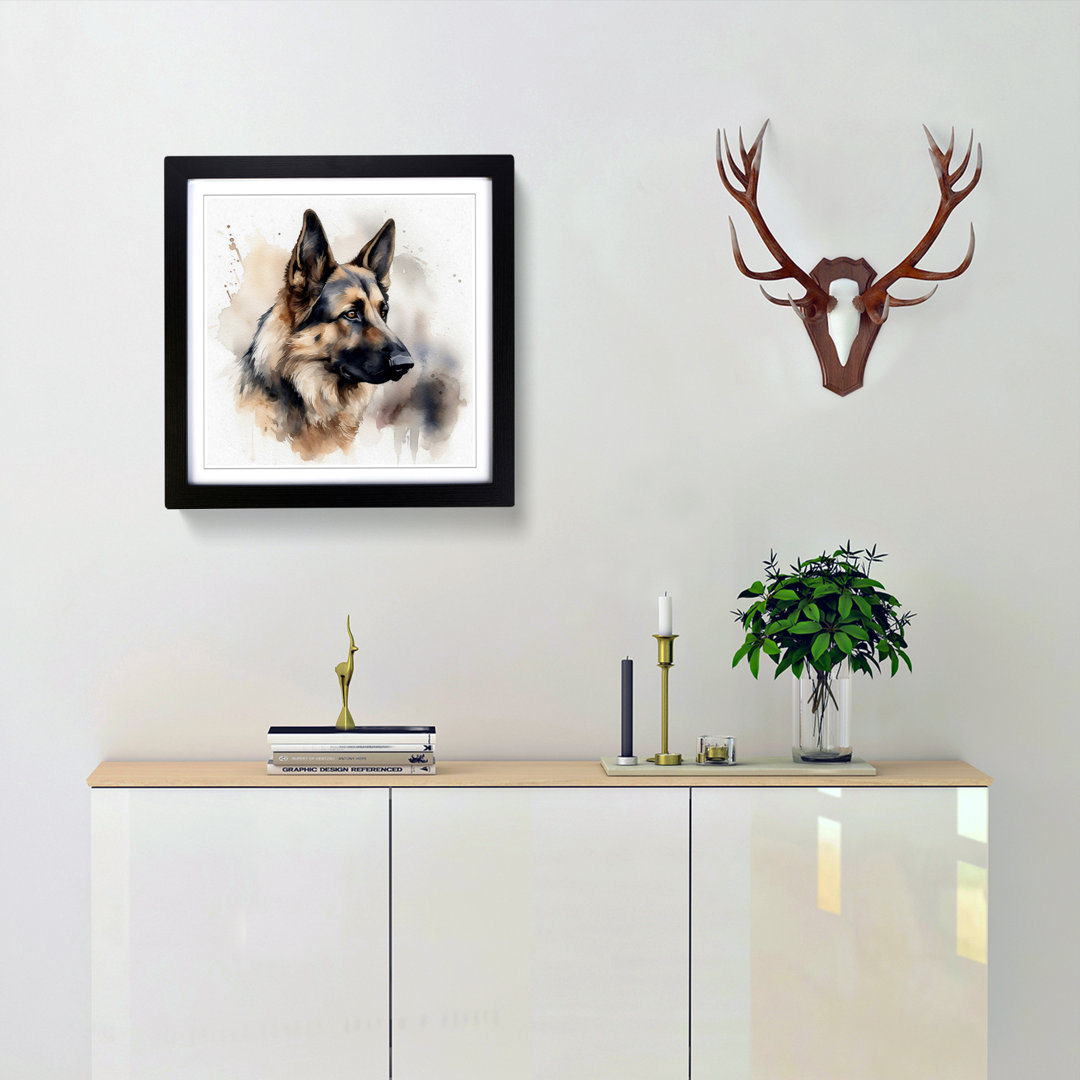 Single Picture Frame Print on Wood