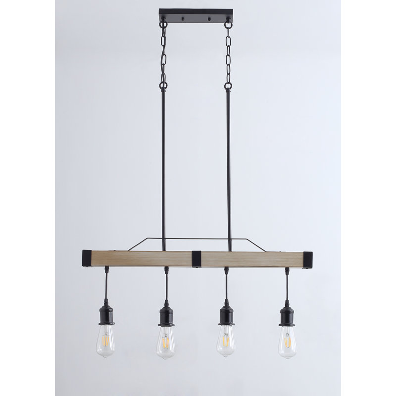 Luminaire suspendu 4 lumières Teunie