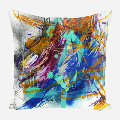Linen Square Pillow Cover & Insert