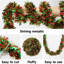 Anistasia Faux Garland-829503063-829503059