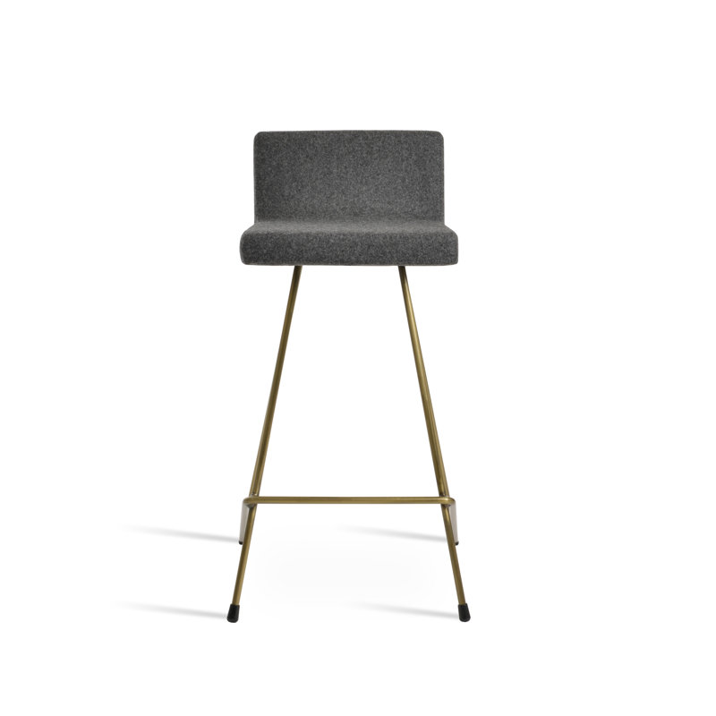 Dallas Cattelan, Gris foncé, Tabouret de bar (siège d'une hauteur de 25,5 po)
