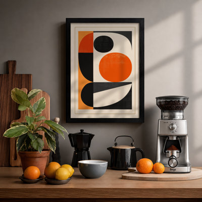 Harmony Geometric - Framed Print