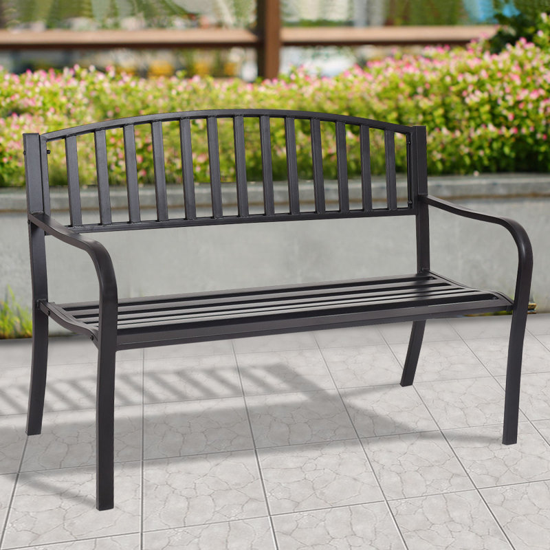 Metal Outdoor Bench