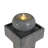 Minimalist Concrete LED Column Fountain With Soothing Flow