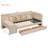 Upholstered Daybed With Drawers-1516738576