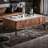 Black walnut rock table