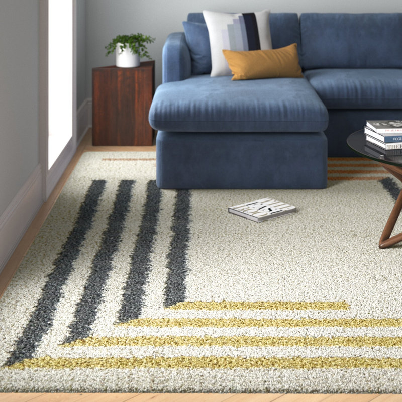 Tapis à poils longs Bradbury, Rectangle 7 pi 10 po x 10 pi