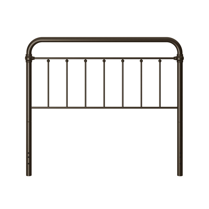 Shumacker Steel Slat Headboard, Full/Queen, Dark Bronze