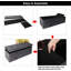 Banc de rangement avec repose-pieds 43 po