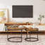 Ensemble de 2 tables basses gigognes