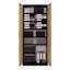 Jahmeek 180cm H x 74cm W Bookcase-780723875